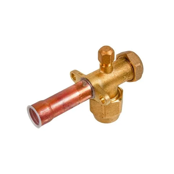 Кран сервісний (порт) 3/4" прямий для кондиціонера