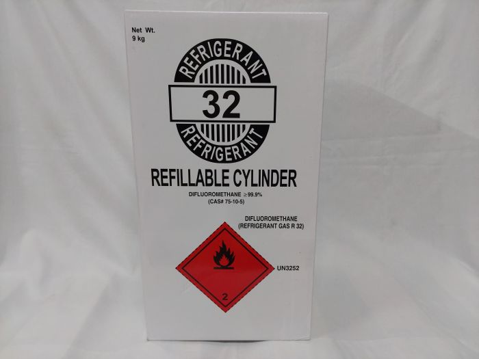 Фреон R-32 (9 кг) (У багаторазовому балоні. євро стандарт)