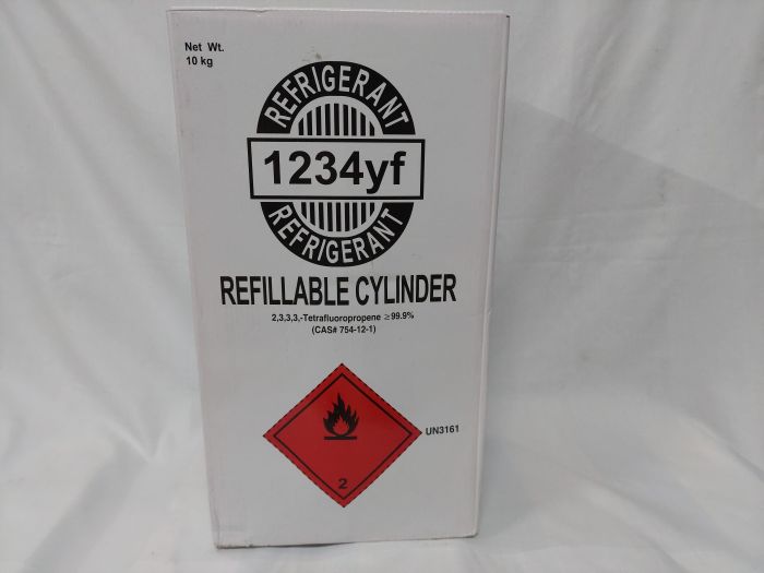 Фреон R-1234yf (10 кг) (У багаторазовому балоні. євро стандарт)