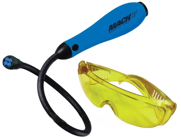 Лампа UV міні гнучкий щуп з окулярами Mastercool