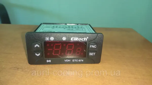 Контролер двох датчиковий Elitech ETC-974. (Аналог Eliwell ID-974)