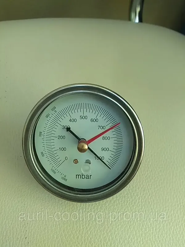 Манометр VALUE 310500301 мановакууометр 2 стрілки, під'єднання з тильної сторони