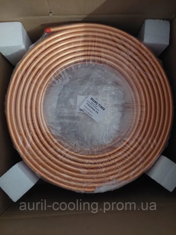 Труба мідна 3/8 " (9,52х0,81мм)-15м Узбекистан