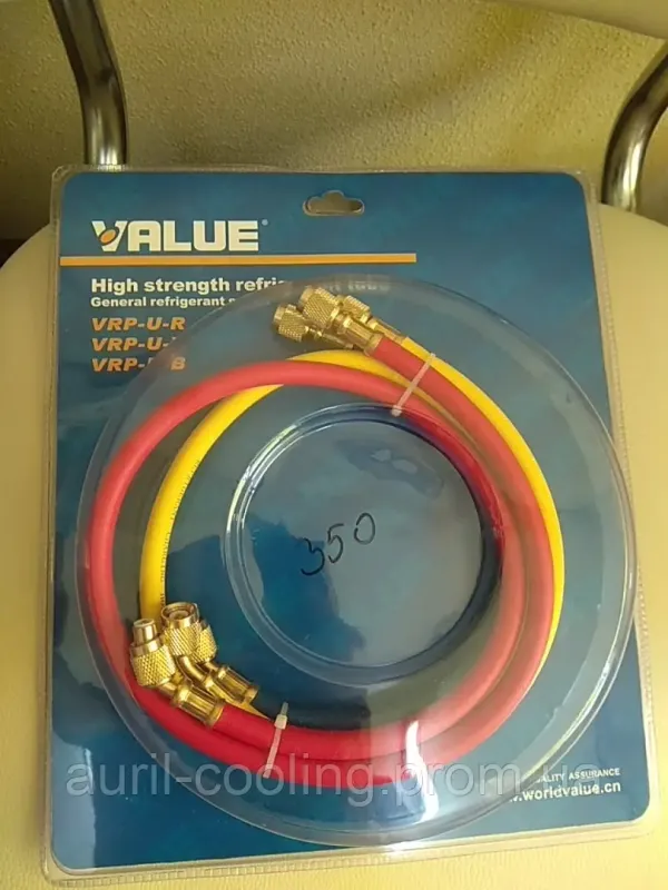 Комплект заправних шлангів VALUE R 410 -0.9м з краном
