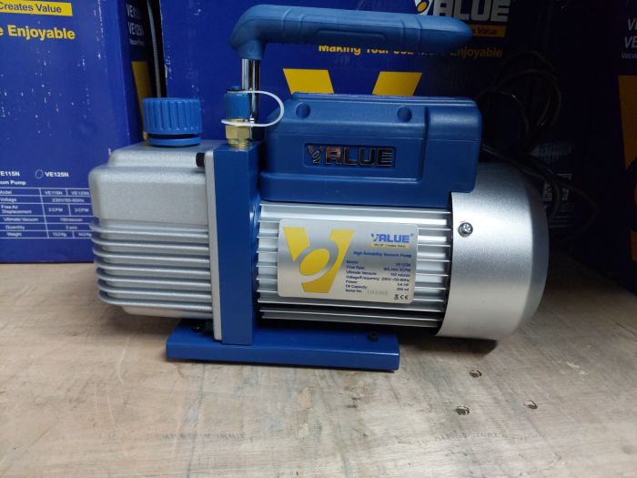 Вакуумний насос VALUE VE-125 N (1 ступ., 70 л/хв.)