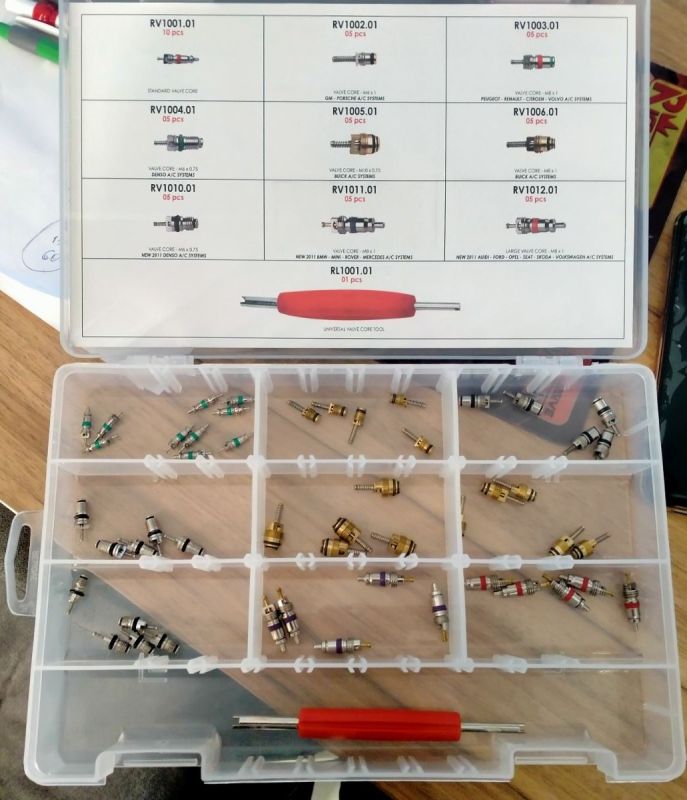 Набір золотників  для а/с; Errecom (Італія) 